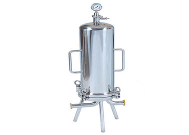 Stainless Steel Water Filter Housing , Metal Filter Housing Easy Install