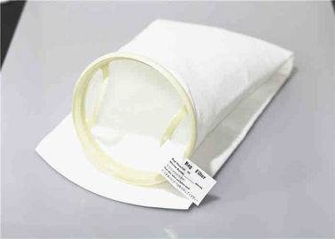 Large Nylon Liquid Filter Bag , 150 Micron Filter Bag Small Particle Capture Smooth Surface