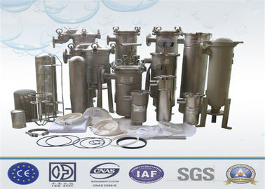 Liquid Multi Bag Filter Housing Inlet / Outlet Customized For Water Filtration System