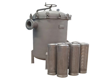 6 Bags Liquid Filter Housings With Optimum Liquid Filtration Performance