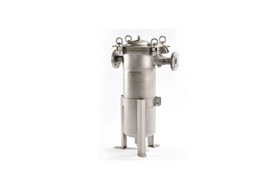 Glass Bead Blast Flange Bag Liquid Filter Housings For Water Treatment