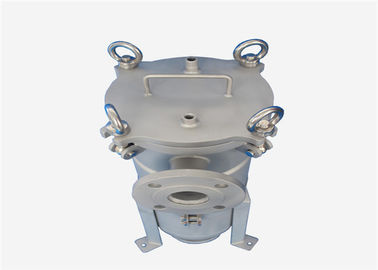 O Type Ring Liquid Filter Housings SS304 Stainless Steel Side In Water Filter System