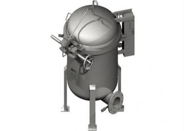 Industrial Stainless Steel Filter Housing , Multi Bag Filter Housing For Water Treatment