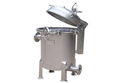 Industrial Clamp Connection Stainless Steel Bag Filter Housing For Liquid Filtration
