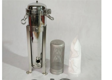 Stainless Steel Industrial Filter Housing 20 Micron~200 Micron Compact Structure