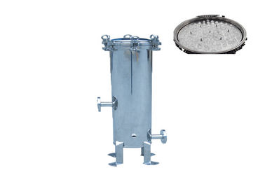 SS304 Water Filter Cartridge Housing , Water Purifier Housing For Water Treatment System