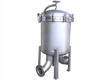 Multi Bag Industrial Filter Housing Stainless Steel 304 / 316L CE Approved