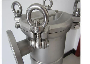 Water And Liquid Bag Filter Housings Customized Single Bag / Multiple Bags