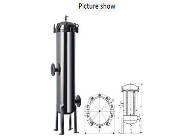 Universal Design Cartridge Filter Housing SS316 For Coconut Oil Processing Machine