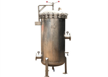 SUS304L / SUS316L Single Cartridge Filter Housing For Industrial Wastewater Treatment