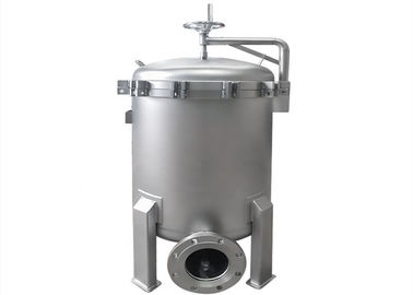 Side Inlet Stainless Steel Bag Filter Housing Easy Operation ISO Certification