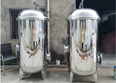 Single / Multi Bag Filter Housing Industrial Filtration Equipment Easy Operation