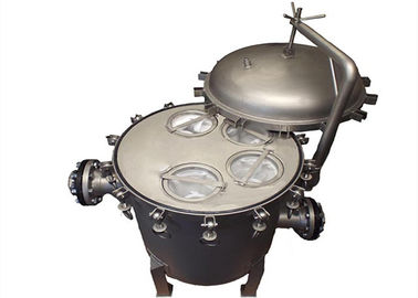 Stainless Steel Multi Bag Filter Housing 2P2S Wastewater Filtration Equipment
