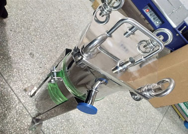 Precision Grade Single Bag Filter Housing SS 304/316L Material For Liquid Filtration