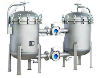 V Clamp Hinged SS Micron Filter Housing Size Customized For Water Treatment