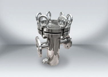 Stainless Liquid Filter Housings With Single Bag Customized Size 1 Year Warranty