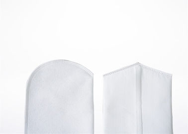 5 Micron Food Grade Water Welded PP Liquid Filter Bag Sewed / Welded Customized Size