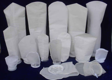 Chemical Industry 50 Micron Liquid Filter Bag Polypropylene Non Woven Needle Felt