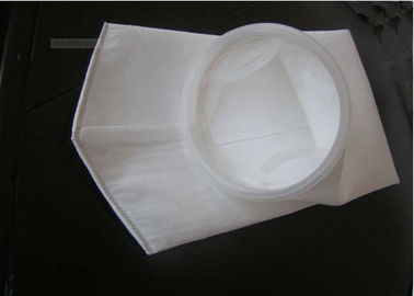 Chemical Industry 50 Micron Liquid Filter Bag Polypropylene Non Woven Needle Felt