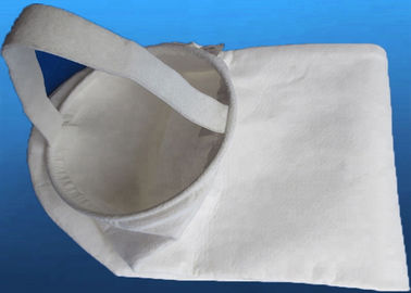 Heat Seal PP Liquid Filter Bag Polypropylene Needle Punched High Tension Low Elongation