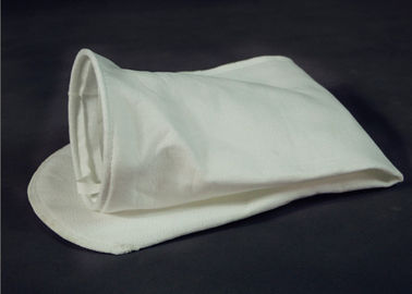 Steel Ring 1 Micron 7 X 32 Polypropylene Felt Filter Bag Five Stitching High Performance