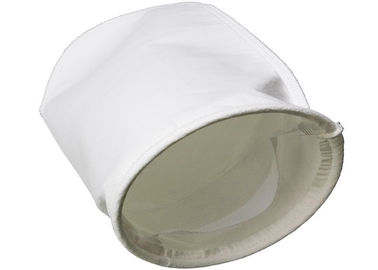White Color Pe Needle Felt Liquid Filter Bag Polyester Mesh Material For Chemicals