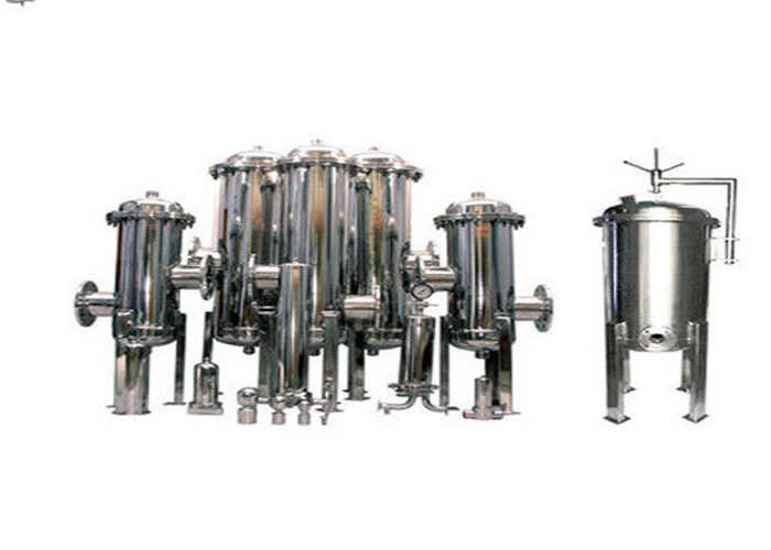 Stainless Steel Water Filter Housing , Metal Filter Housing Easy Install