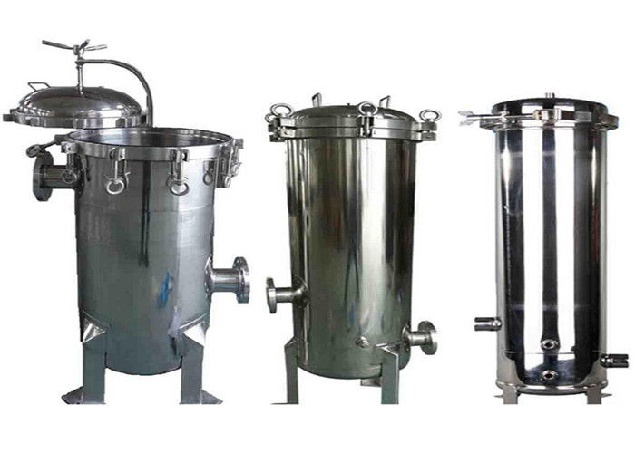 Durable Industrial Filter Housing 167~1000mm Diameter For Water Treatment System