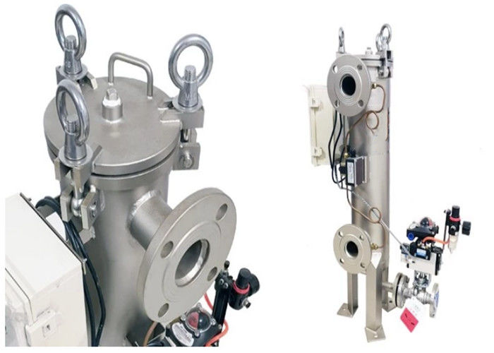 SS304/316 High Pressure Filter Housing Automatic Self Cleaning Back Wash Filter Housing