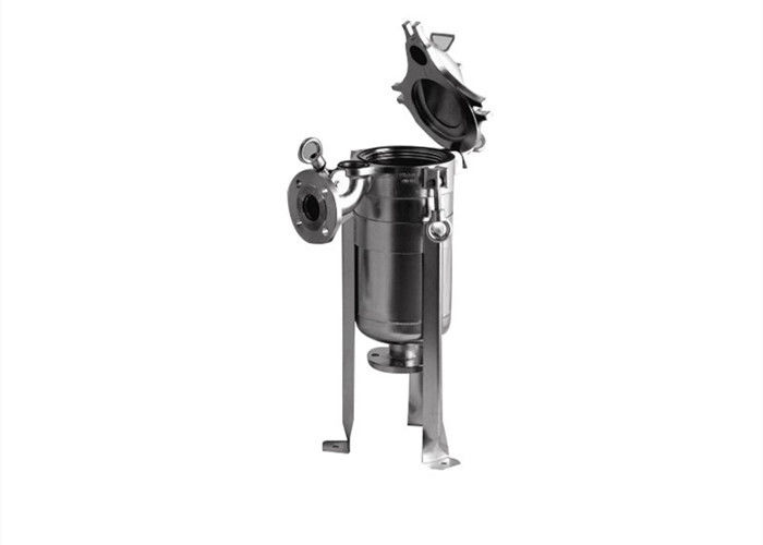 Easy Operate Sanitary Bag Filter Housing , Liquid Filter Housings With PTFE Bag Material