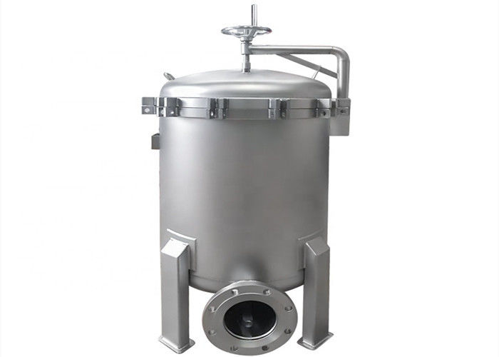 Side Inlet Stainless Steel Bag Filter Housing Easy Operation ISO Certification