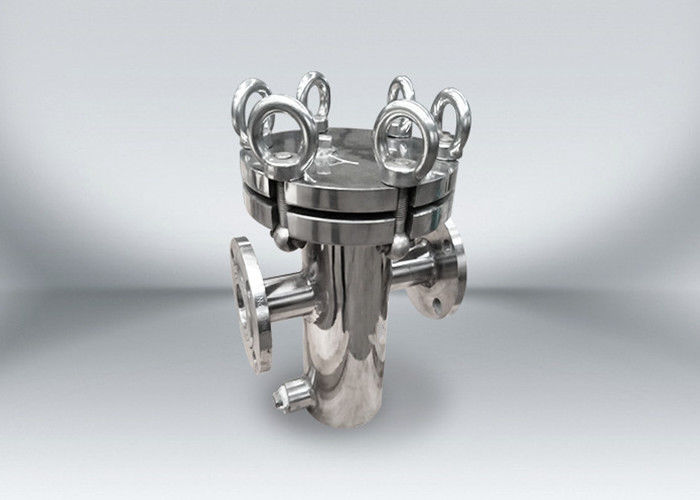 Stainless Liquid Filter Housings With Single Bag Customized Size 1 Year Warranty