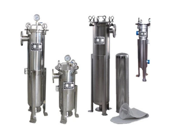 1um - 100um Filtration Precision Liquid Filter Housings For Water Treatment Plant