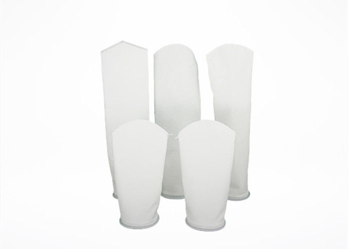 5 Micron Food Grade Water Welded PP Liquid Filter Bag Sewed / Welded Customized Size