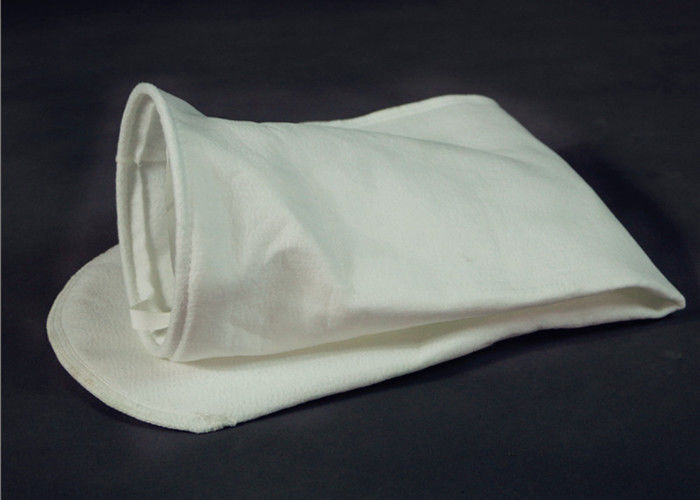 Steel Ring 1 Micron 7 X 32 Polypropylene Felt Filter Bag Five Stitching High Performance